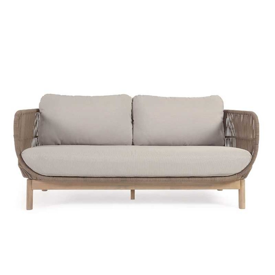 Muebles De Jard N Kave Home | Sof Catalina Cuerda Beige