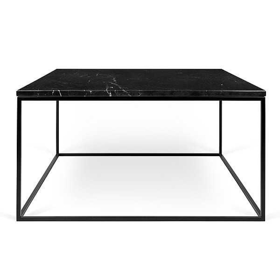 Mesas Temahome | Mesa Gleam Negra 75Cm