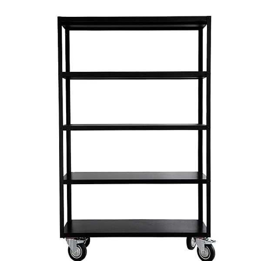 Muebles House Doctor | Estanter A Rack Metal Negra