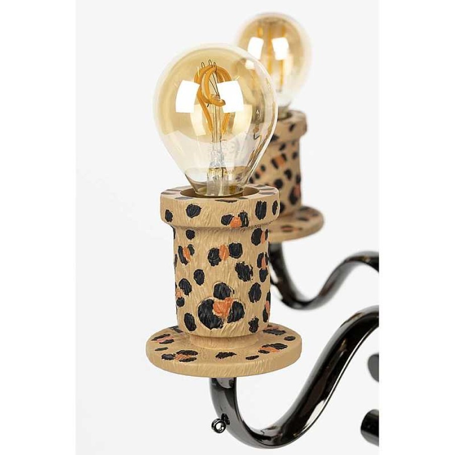 Iluminaci N Bold MonWholesale | L Mpara Candelabro Panther Holder Spotted