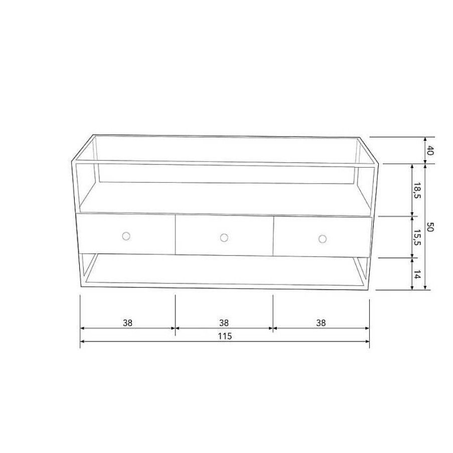 Muebles BePureHome | Mueble Tv Lat N