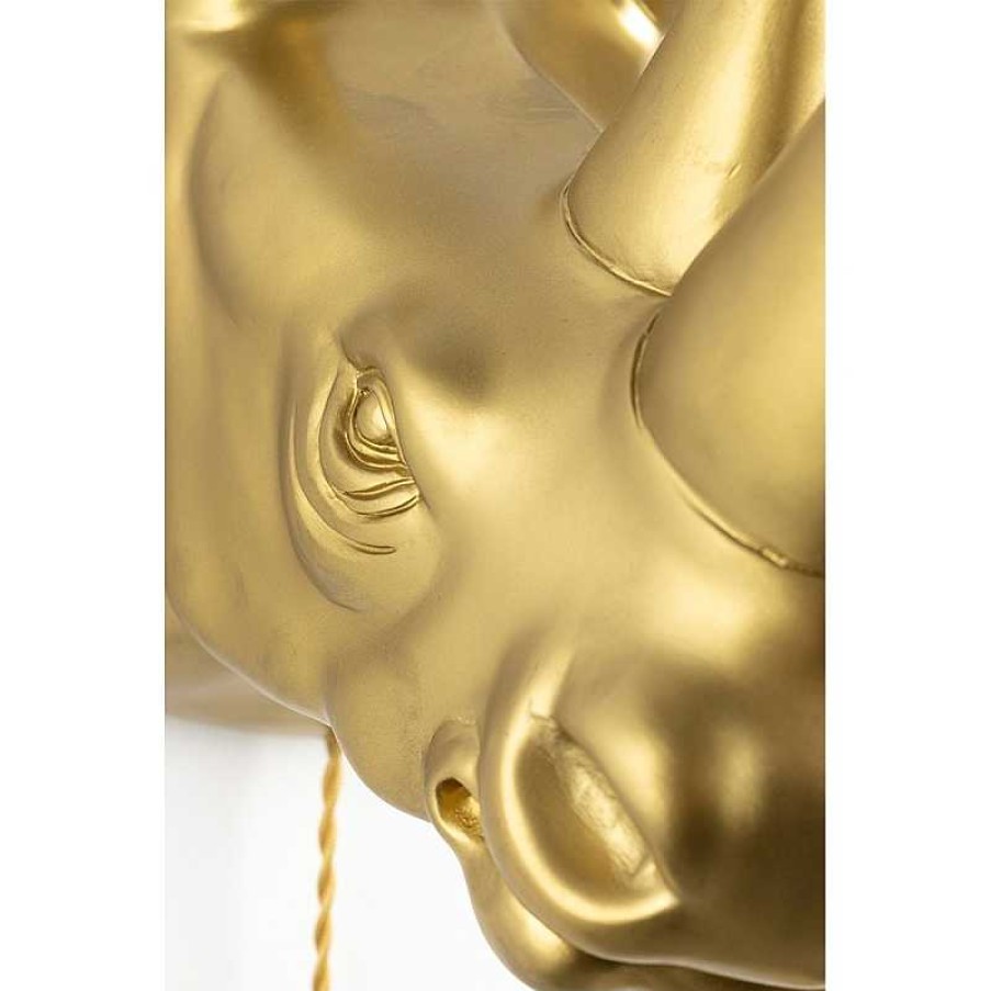 Iluminaci N Bold MonBest | L Mpara De Pared Rhino Gold