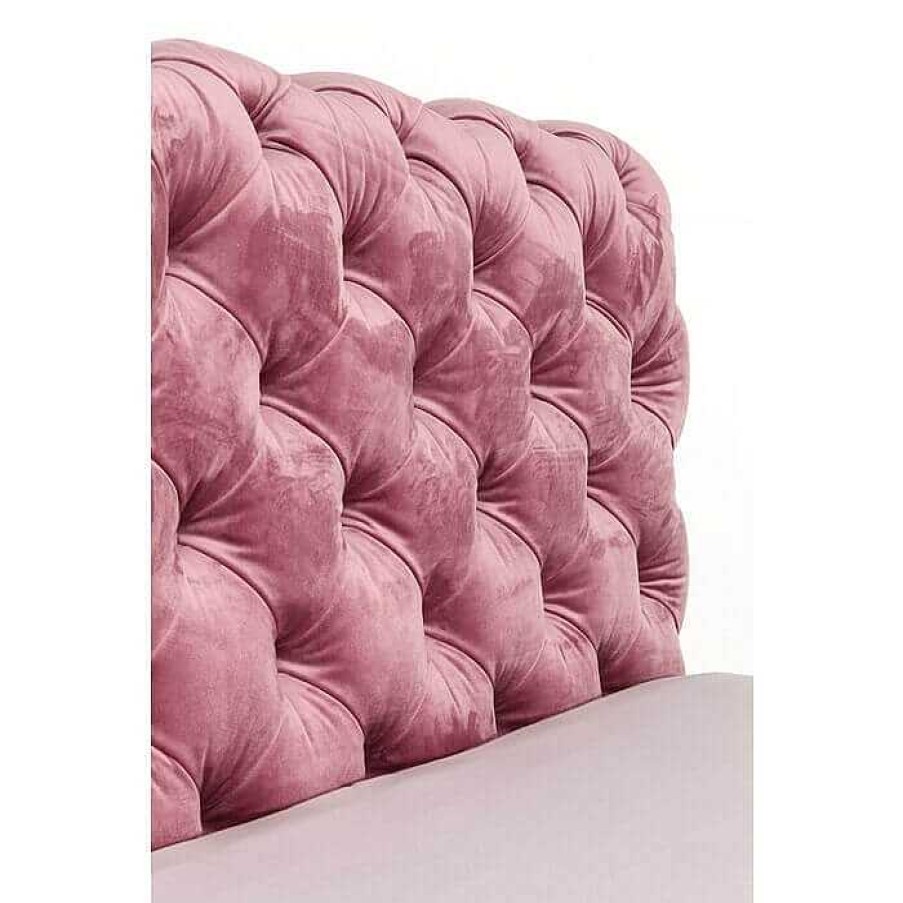 Muebles Kare Design | Cama Desire Velvet Rosa