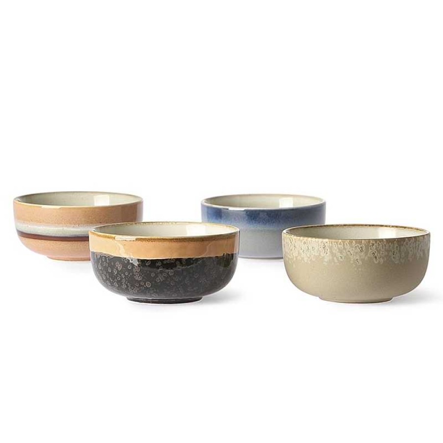 Decoraci N HKliving Platos | Set 4 Bowls Tapas