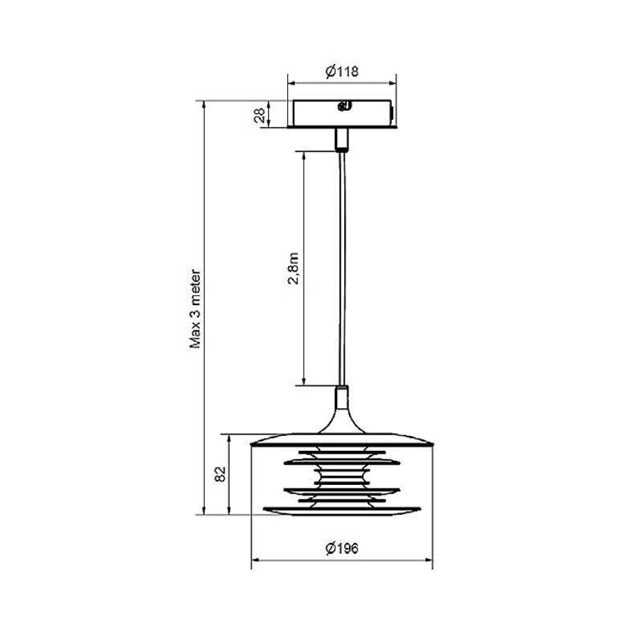 Iluminaci N Belid | L Mpara Diablo Copper 20