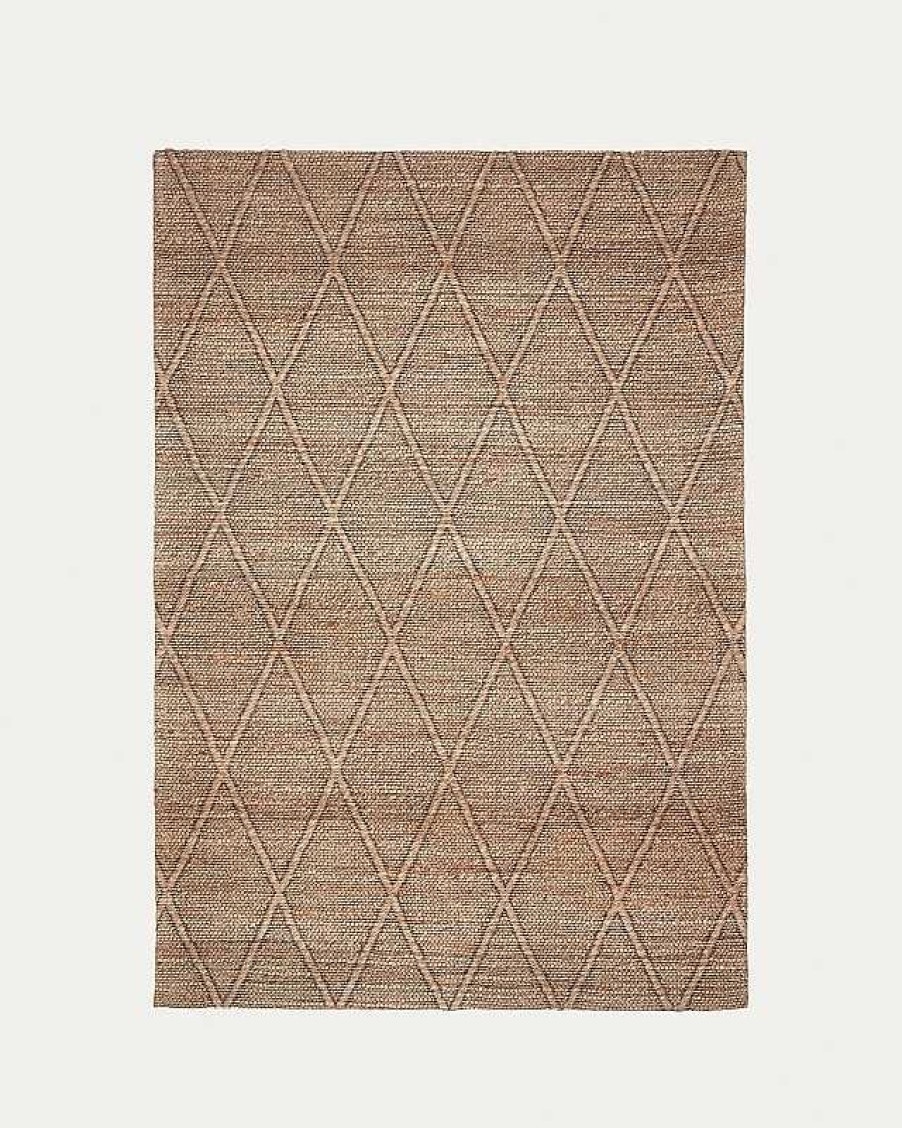 Decoraci N Kave Home Alfombras Modernas | Alfombra Vallalta De Yute 160 X 230 Cm