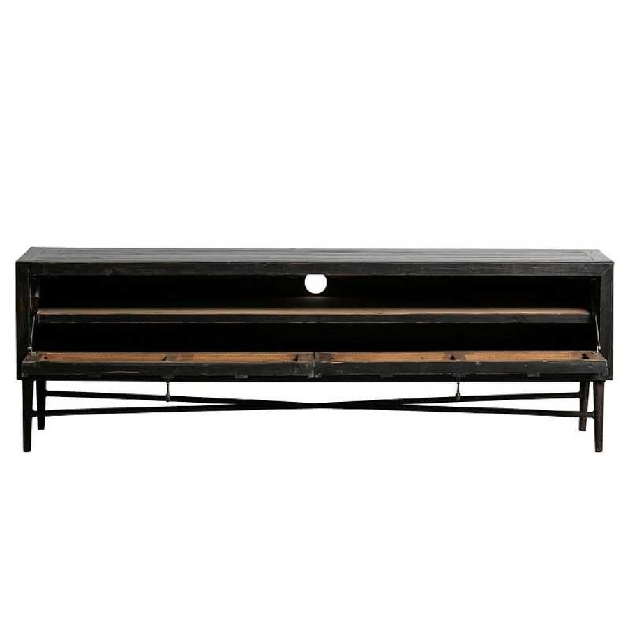 Muebles BePureHome | Mueble Tv Negro Bequest