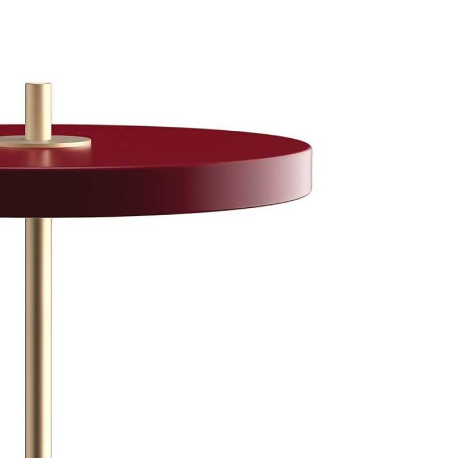 Iluminaci N Umage | L Mpara De Mesa Port Til Asteria Ruby Red