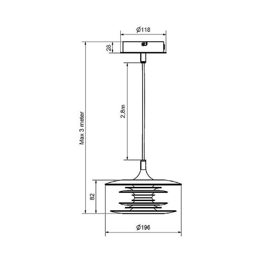 Iluminaci N Belid | L Mpara Diablo Red 20