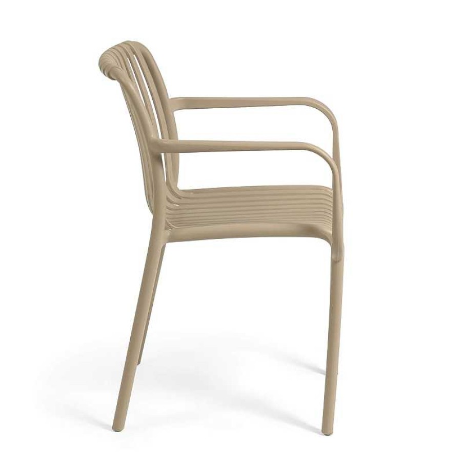 Muebles De Jard N Kave Home | Silla Exterior Isabellini Beige