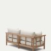 Muebles De Jard N Kave Home | Sof Sacova 2 Plazas De Madera Maciza De Eucalipto 195 Cm Fsc 100%