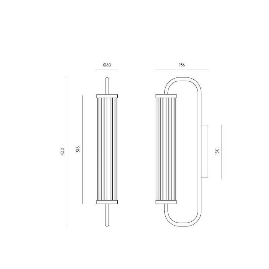 Iluminaci N Aromas del Campo | Aplique Pared Ison