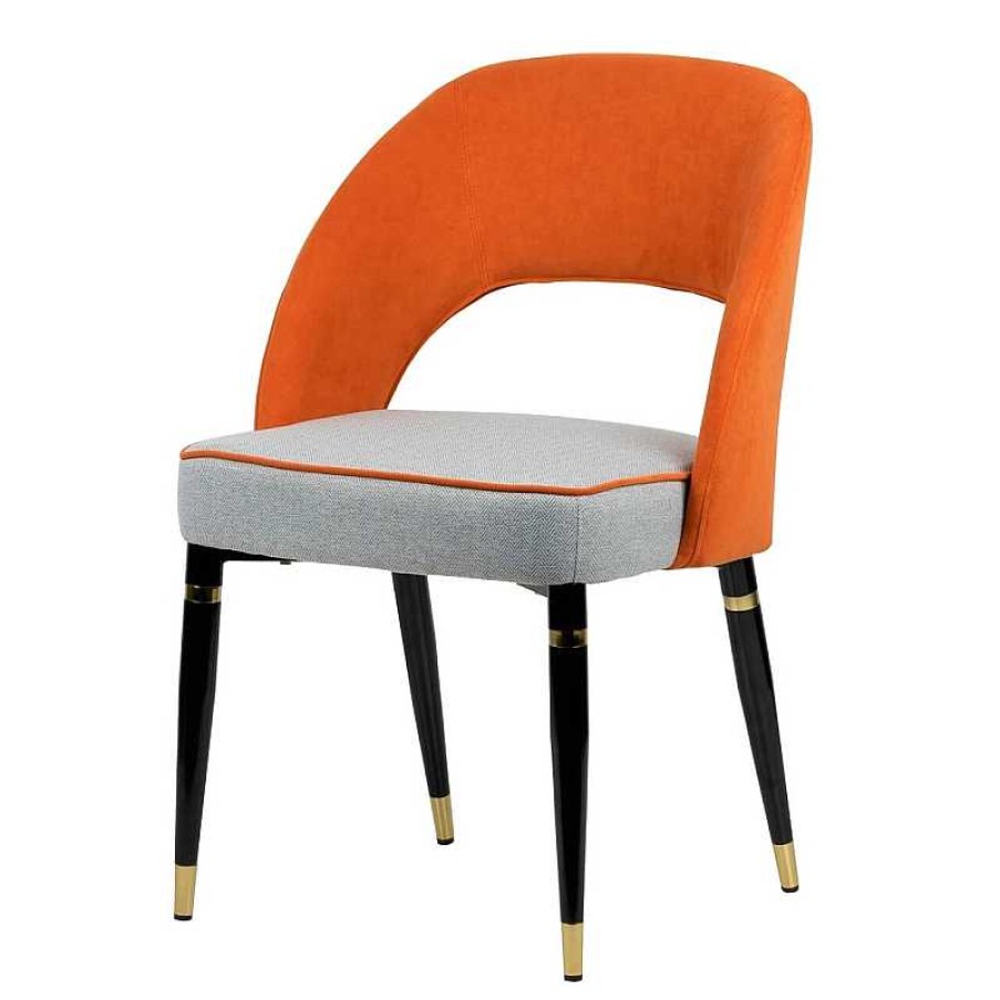 Sillas Ethan Chloe | Silla Naranja Houston