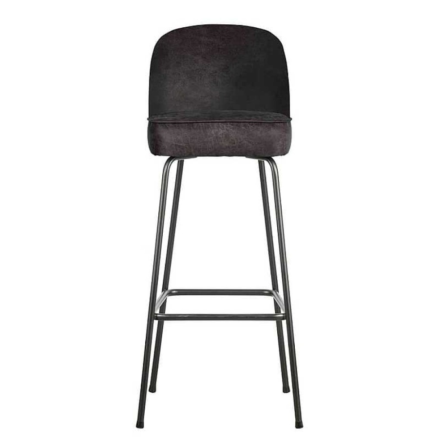 Sillas BePureHome | Taburete Bar Vogue Cuero Negro