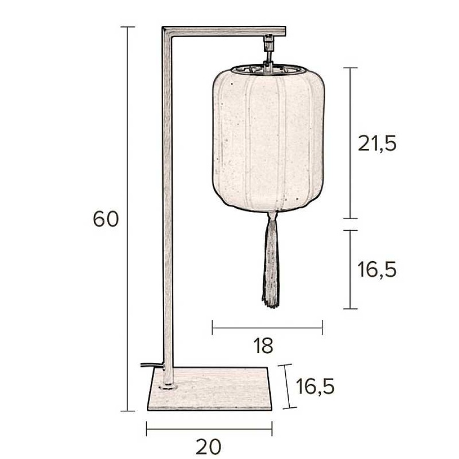 Iluminaci N Dutchbone | L Mpara De Mesa Suoni Red