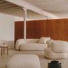 Sillones Kave Home | Butaca Con Coj N Martina De Borreguito Crudo