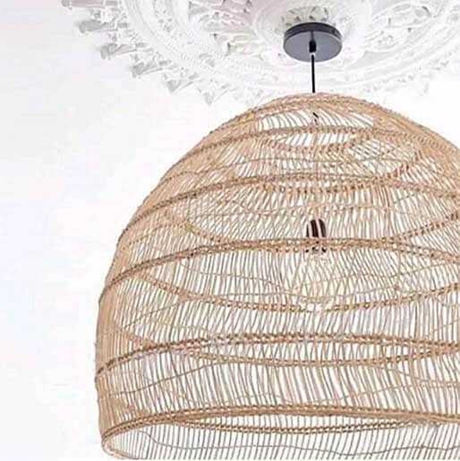 Iluminaci N HKliving | L Mpara Mimbre Wicker