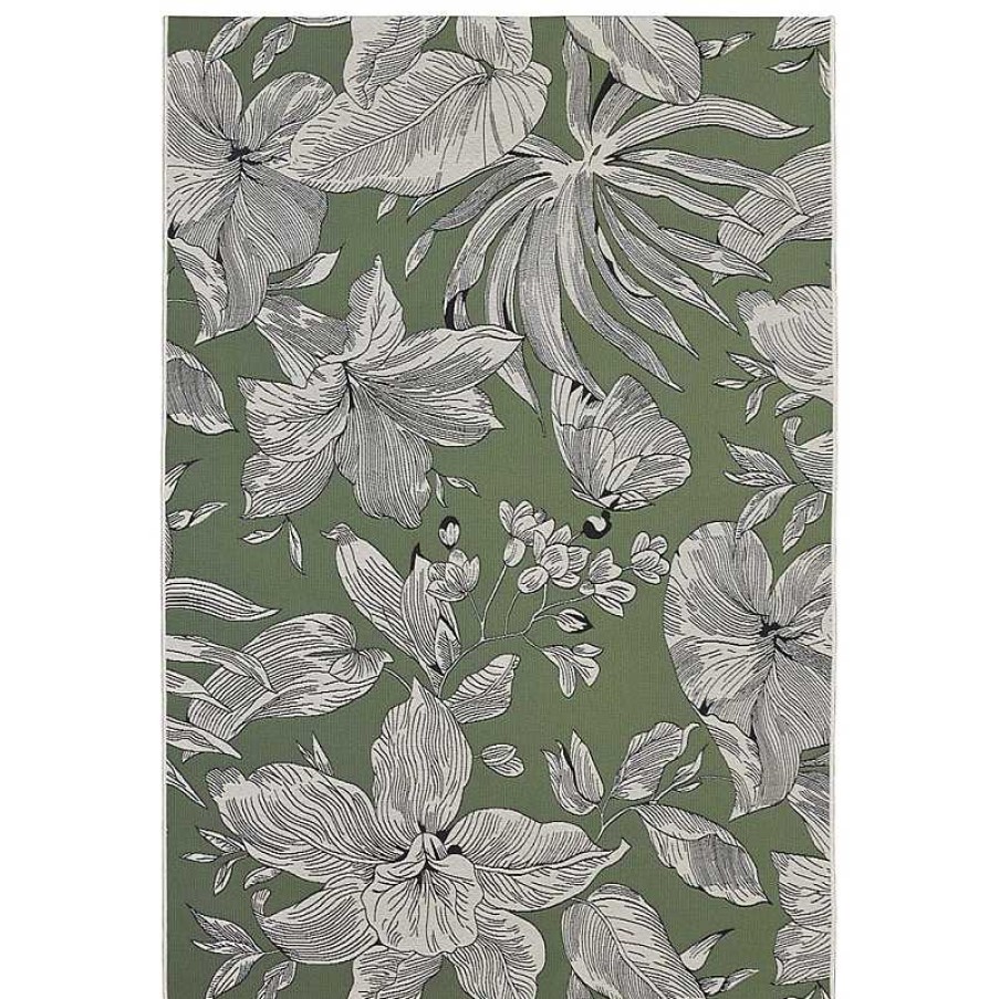 Muebles De Jard N M.A. Salgueiro | Alfombra Botanic Chenille Verde