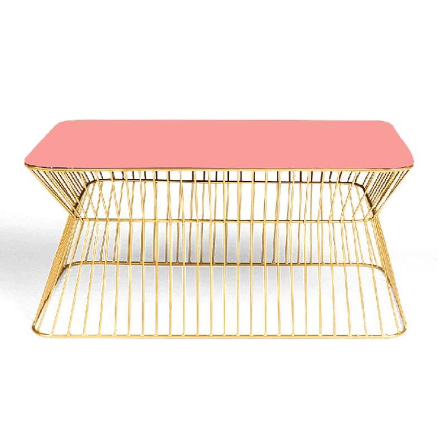 Mesas Bold MonOnline | Mesa De Centro No Offense Pink