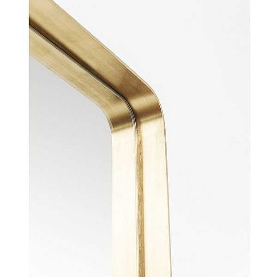 Decoraci N Kare Design Espejos | Espejo Mo Curve Brass