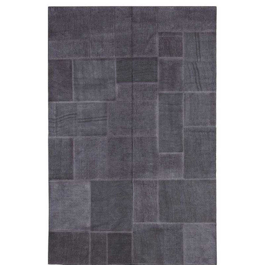 Decoraci N Sitap Alfombras Modernas | Alfombra Patchwork Gris Milano