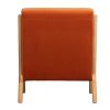 Sillones WOOOD | Butaca Mark Naranja