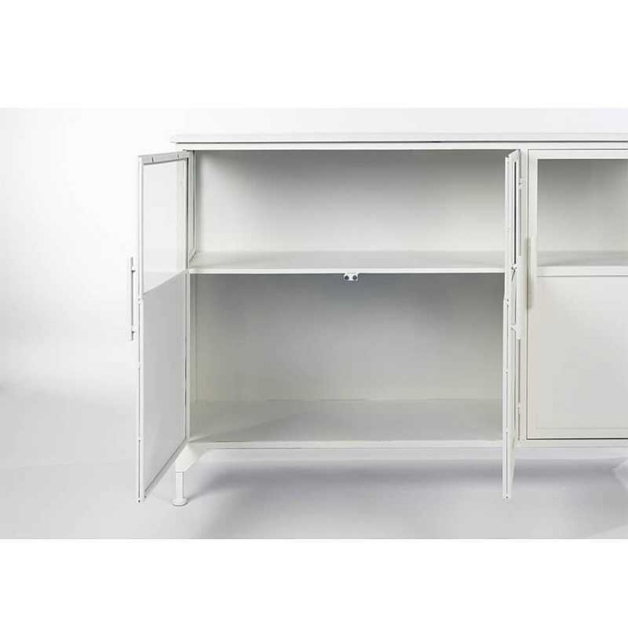 Muebles White Label Living | Vitrina Miya Baja 3 Puertas