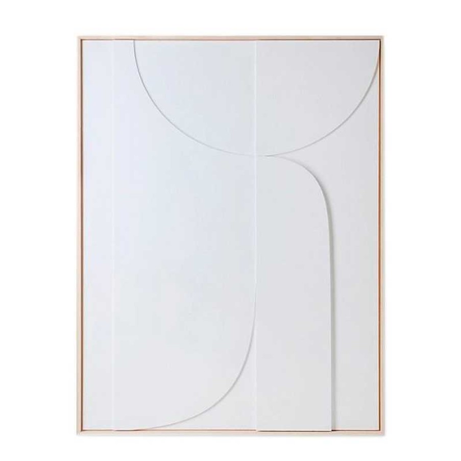 Decoraci N HKliving Cuadros | Cuadro De Arte Blanco