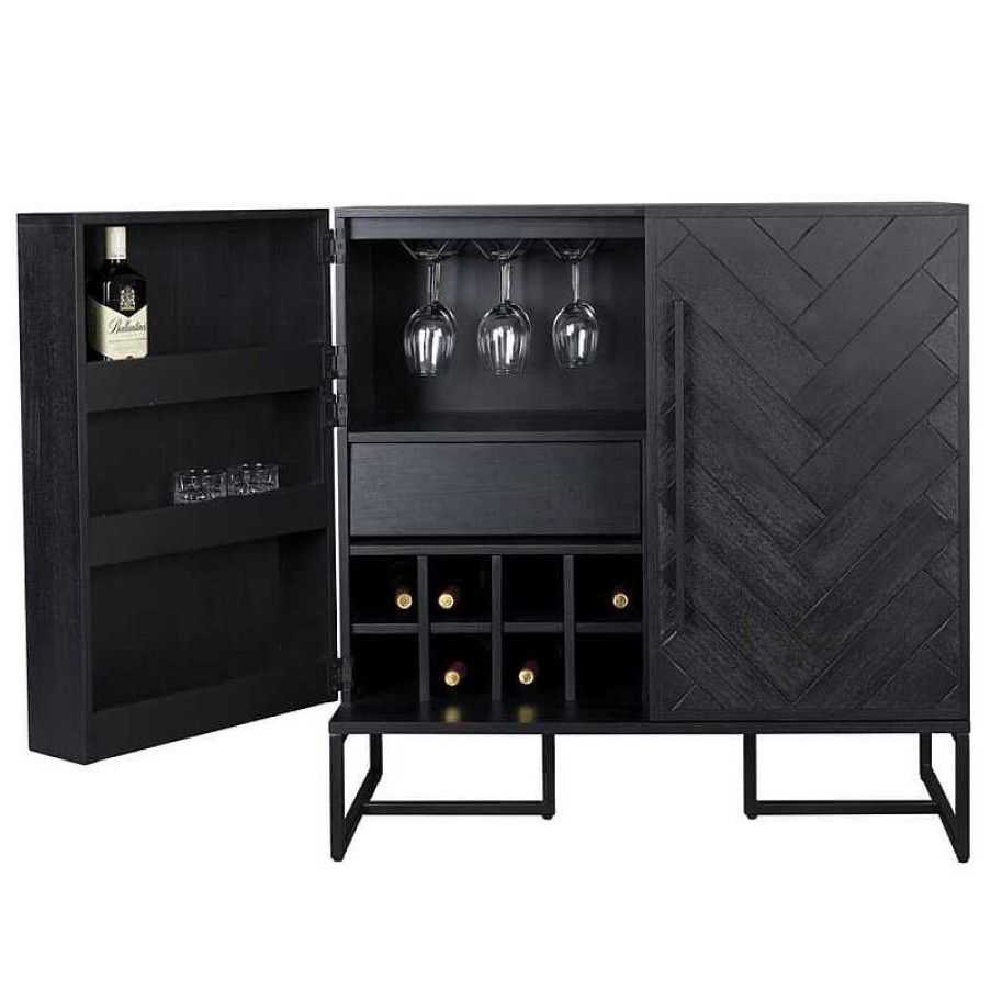 Muebles Dutchbone | Mueble Bar Vino Class Black