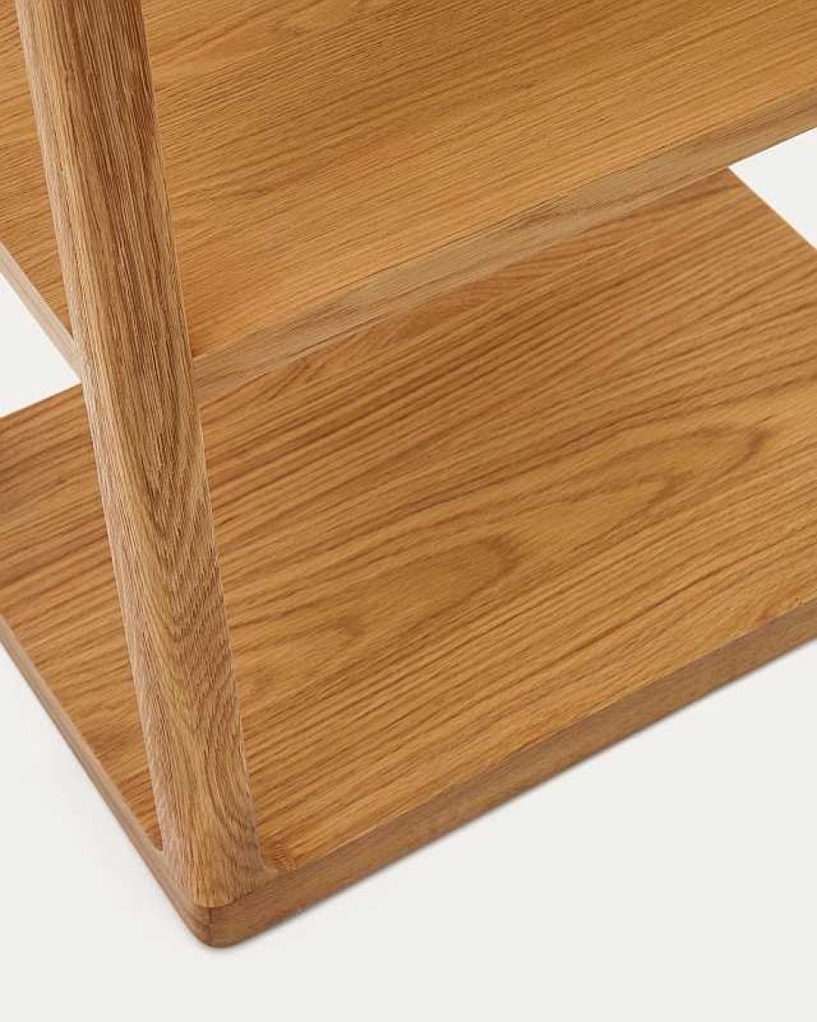 Muebles Kave Home | Estanter A Maymai De Madera Maciza De Roble 60 X 193 Cm