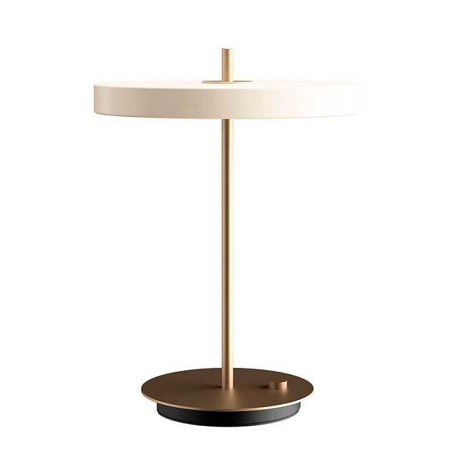 Iluminaci N Umage | L Mpara De Mesa Asteria Blanca