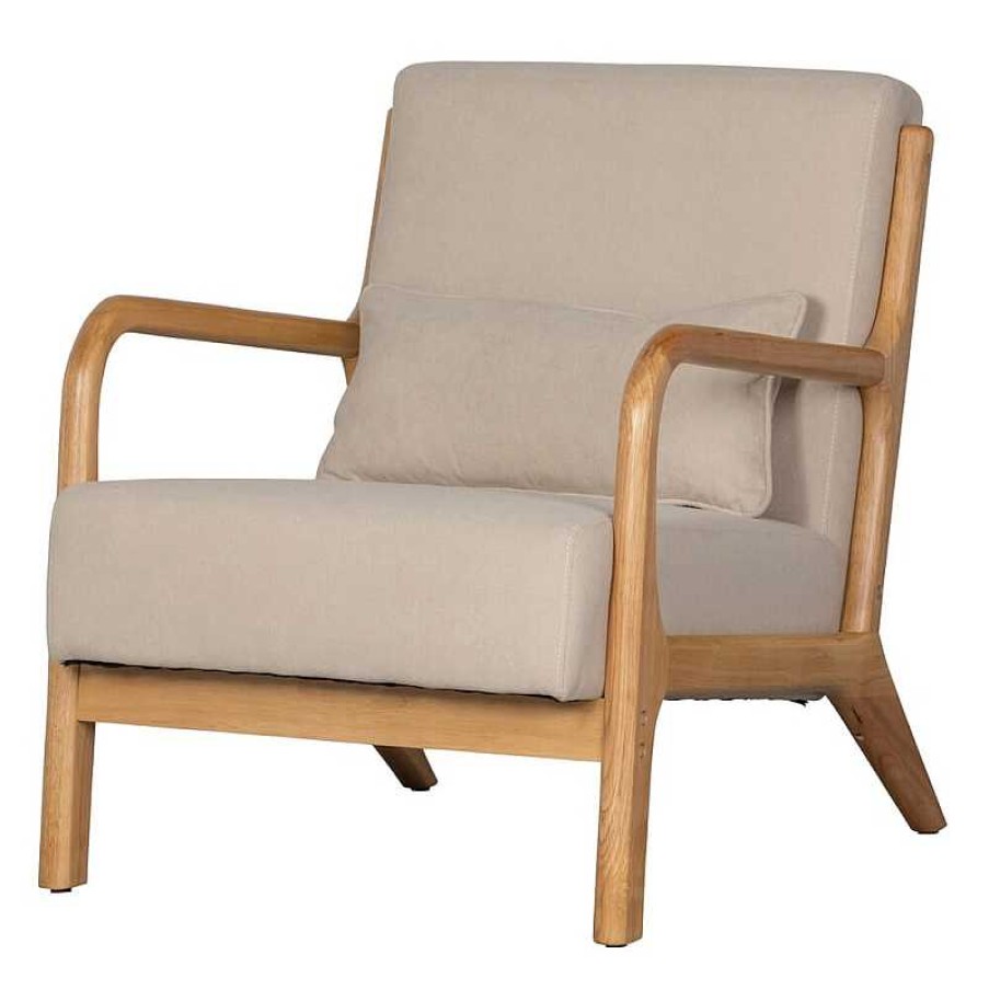 Sillones WOOOD | Butaca Mark Natural