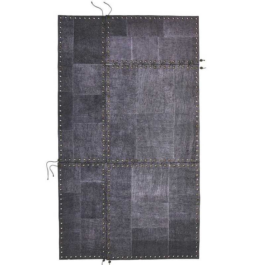 Decoraci N Sitap Alfombras Modernas | Alfombra Patchwork Gris Stringhe