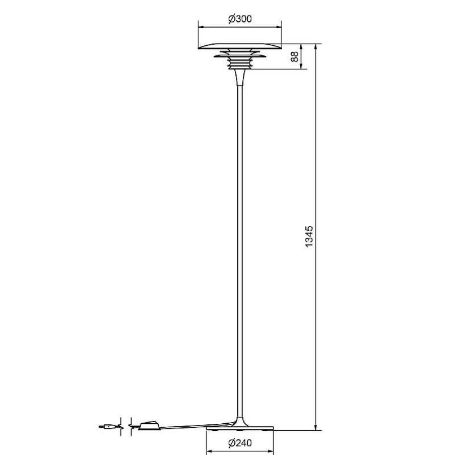 Iluminaci N Belid | L Mpara De Pie Diablo Grey