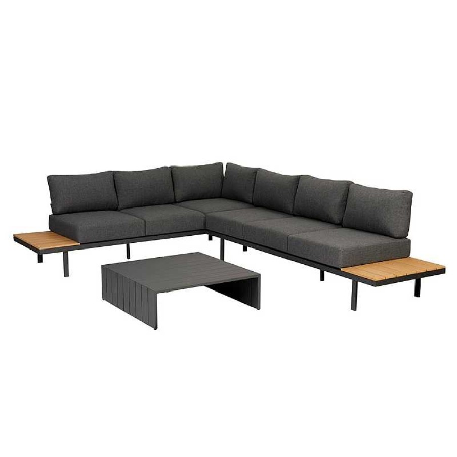 Muebles De Jard N Exotan | Set Sof Rinconero Bari Con Mesa