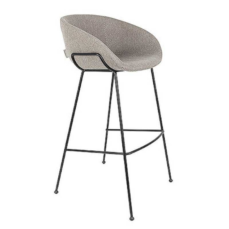 Sillas Zuiver | Taburete Bar Feston Grey