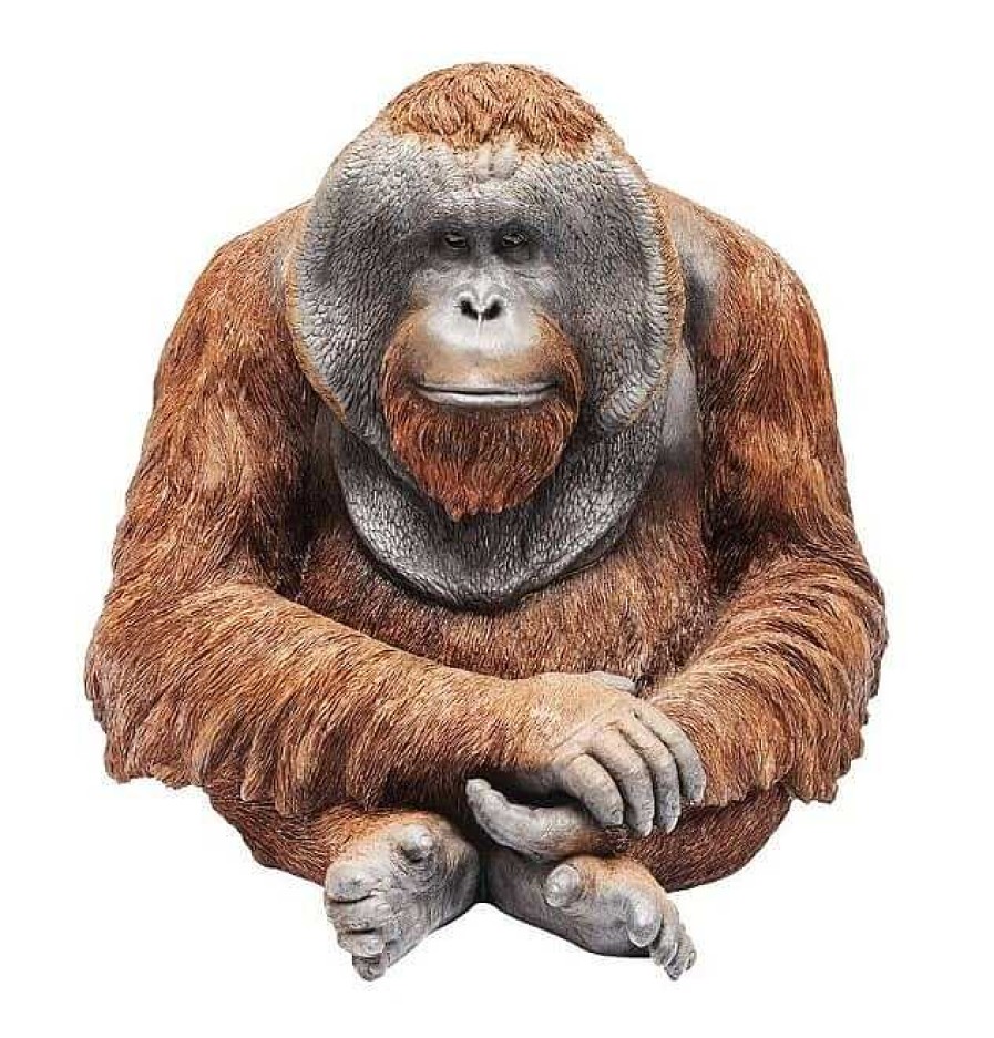 Decoraci N Kare Design Figuras De Dise O | Figura Decorativa Monkey Orangutan