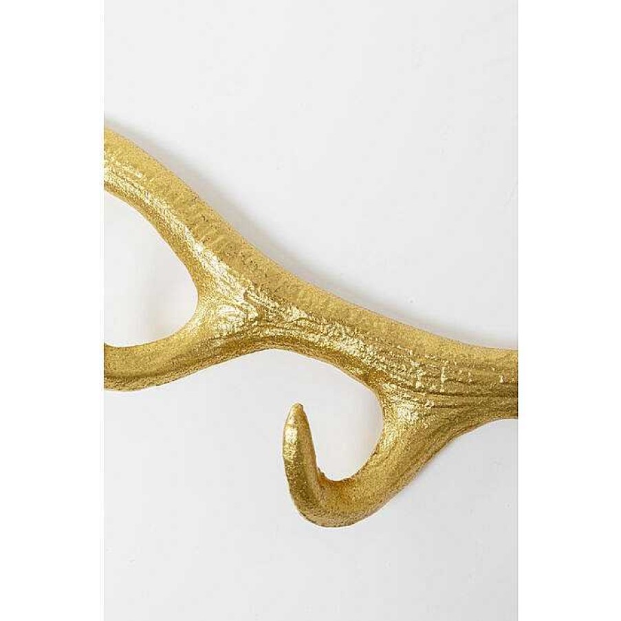 Decoraci N Kare Design Percheros | Perchero Pared Antler Dorado