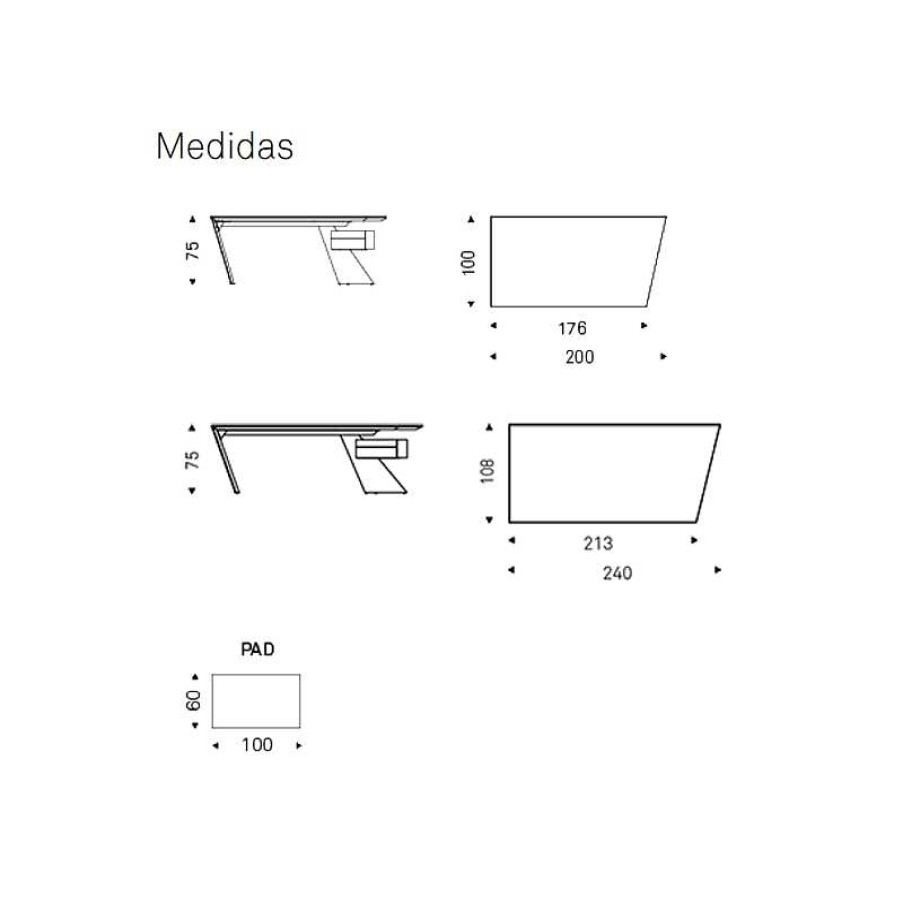 Mesas Cattelan Italia | Mesa Comedor Sigma