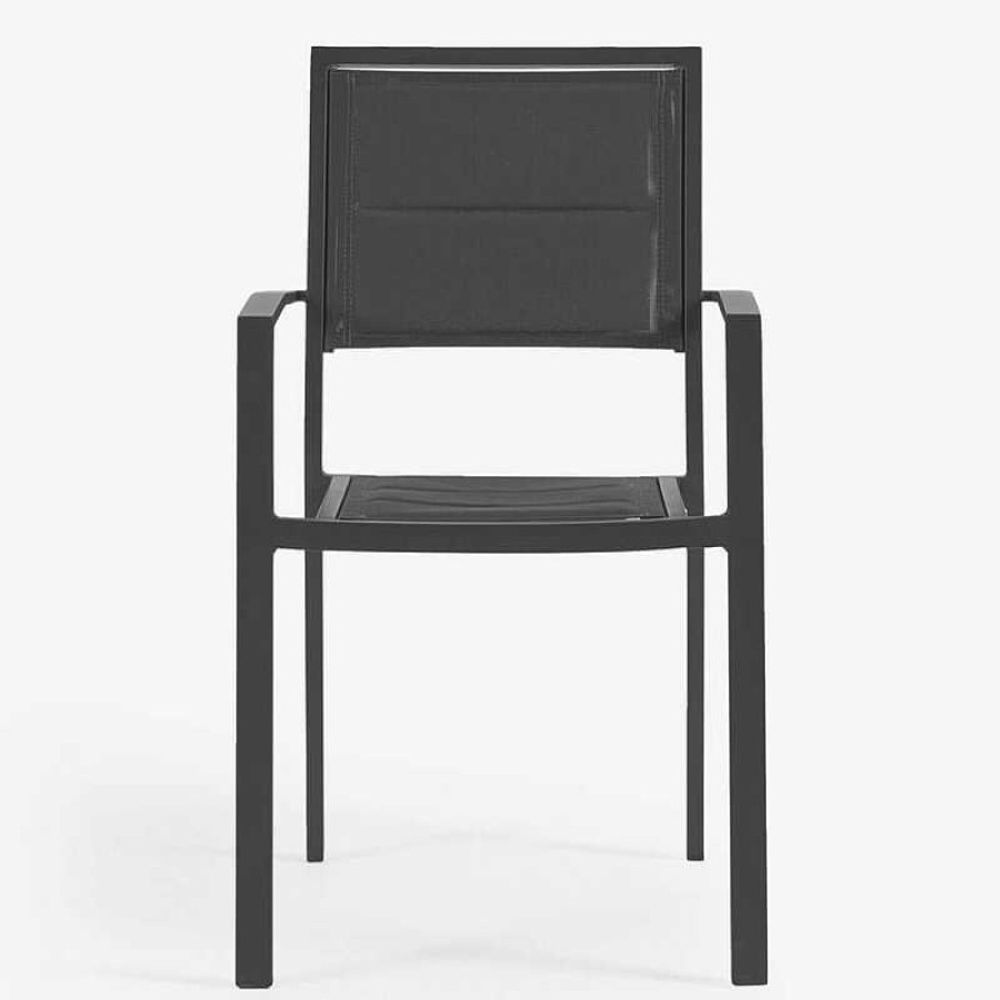 Muebles De Jard N Kave Home | Silla Exterior Sirley Negro