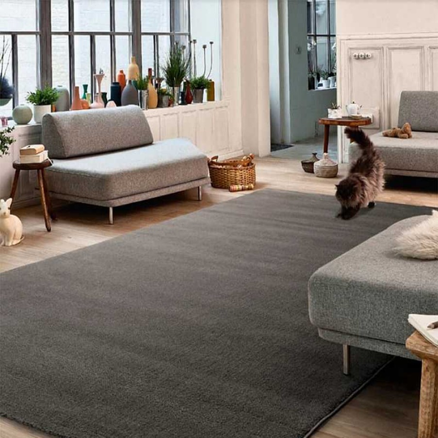 Decoraci N M.A. Salgueiro Alfombras Modernas | Alfombra Boheme Dark Grey