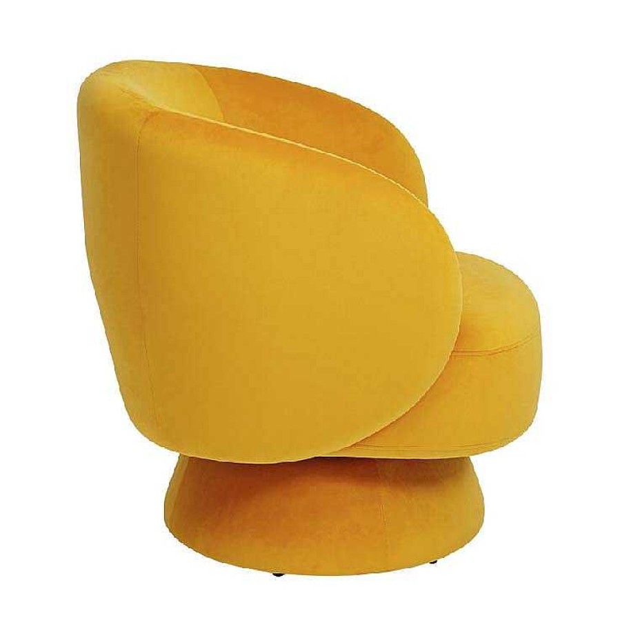 Sillones Kare Design | Sill N Giratorio Orion Amarillo