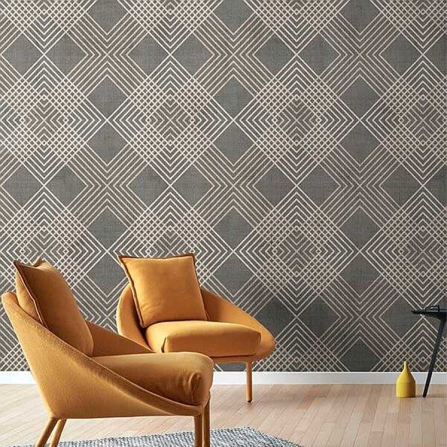 Decoraci N LondonArt Wallpaper Murales Londonart | Papel Pintado Geom Trico Frames