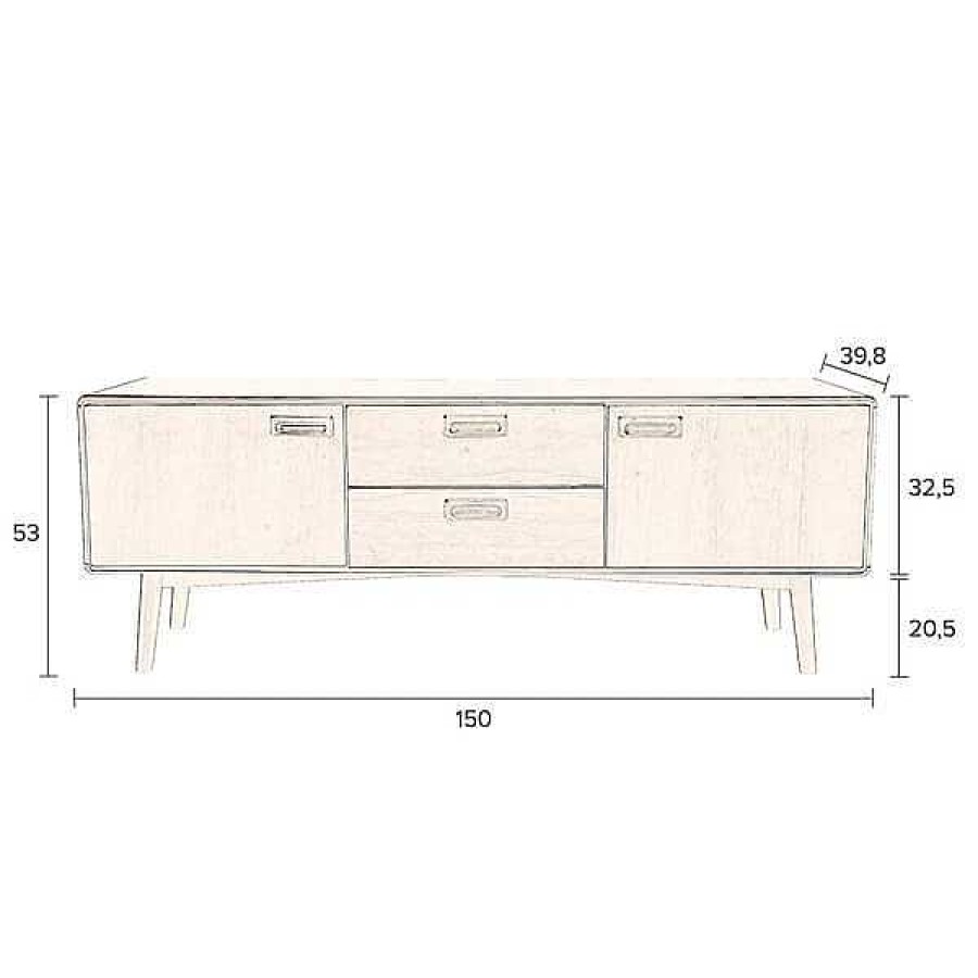 Muebles Dutchbone | Mueble Tv Juju