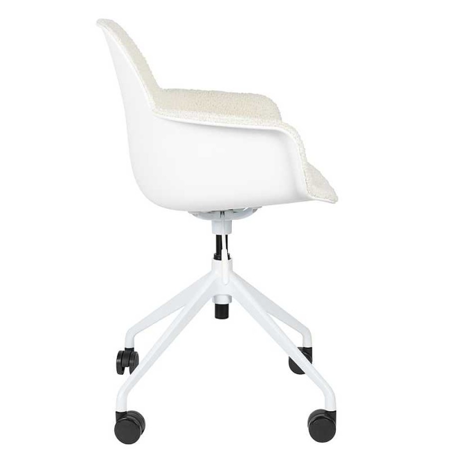 Sillas Zuiver | Silla De Oficina Brazos Albert Kuip White