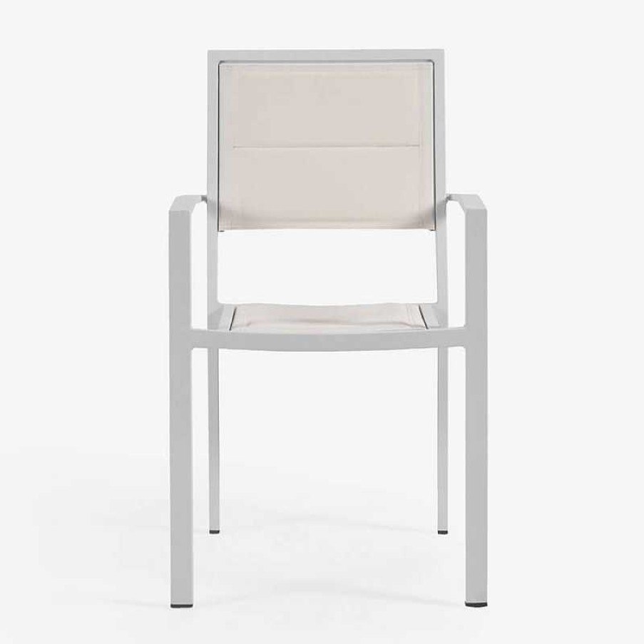 Muebles De Jard N Kave Home | Silla Exterior Sirley Blanca