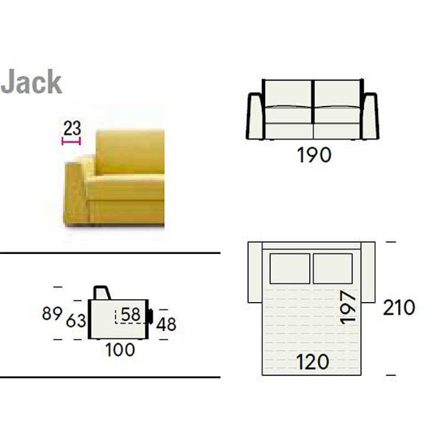 Sof S Felis | Sof Cama Amarillo Jack